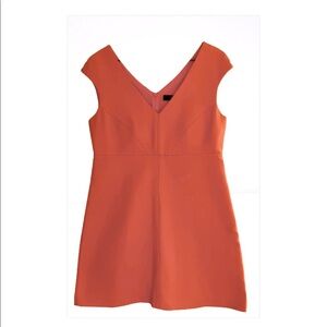 Hallhuber sleeveless V-neck dress. Eur size 40, size 10 USA. See measurements